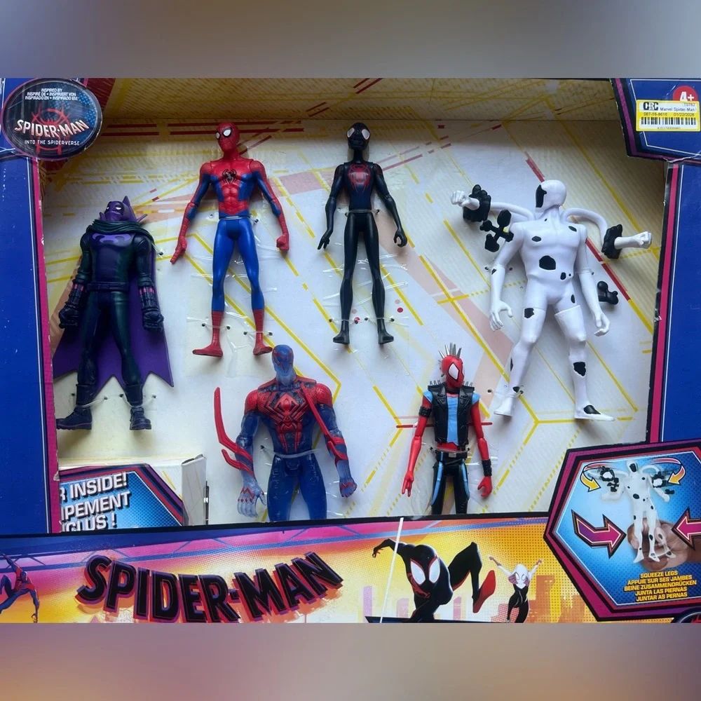 Marvel Spider-Man Ultimate Showdown Action Figure Set - 6pk